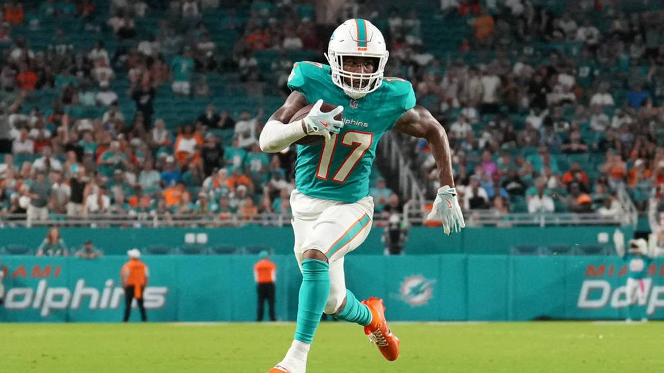 Jaylen Waddle läuft ab sofort für die Denver Broncos auf