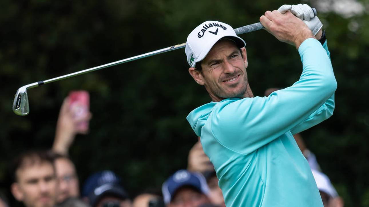 Andy Murray beim Golf