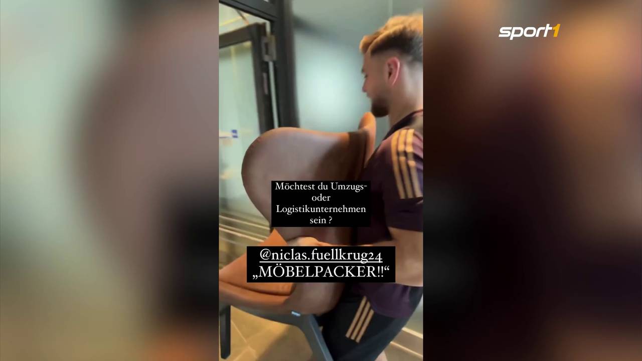 Möbelpacker! Leon Goretzka nimmt Niclas Füllkrug aufs Korn