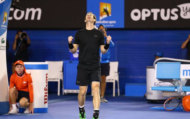 Andy Murray Steht Nach Sieg Gegen Tomas Berdych Im Finale