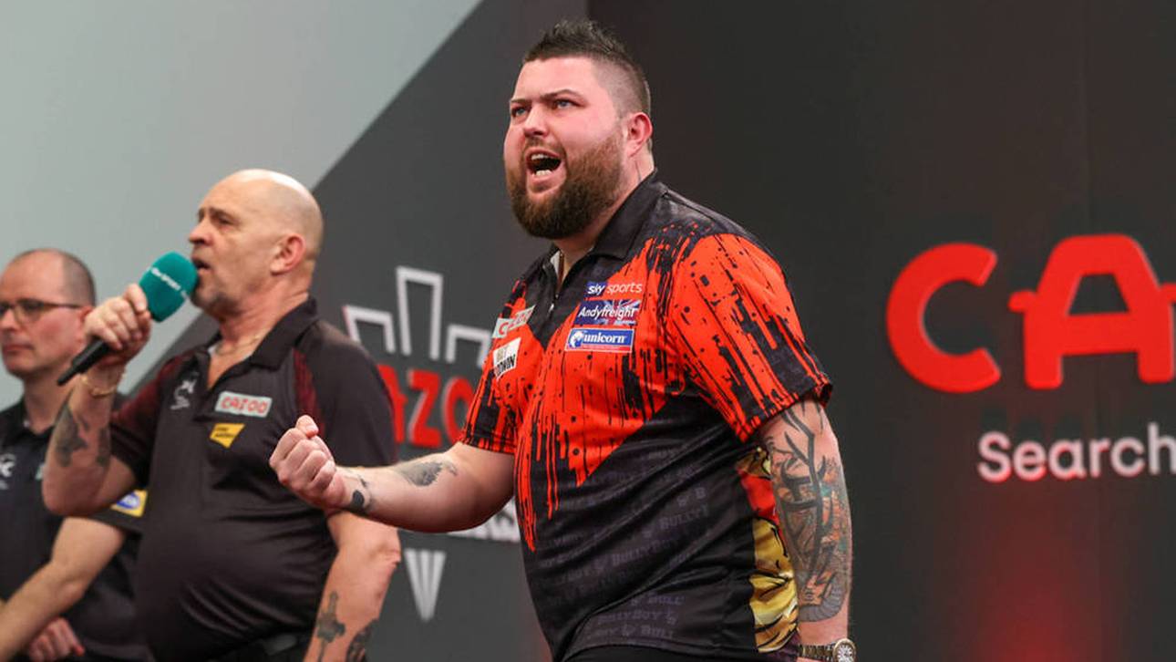 Darts-Weltmeister atmet auf