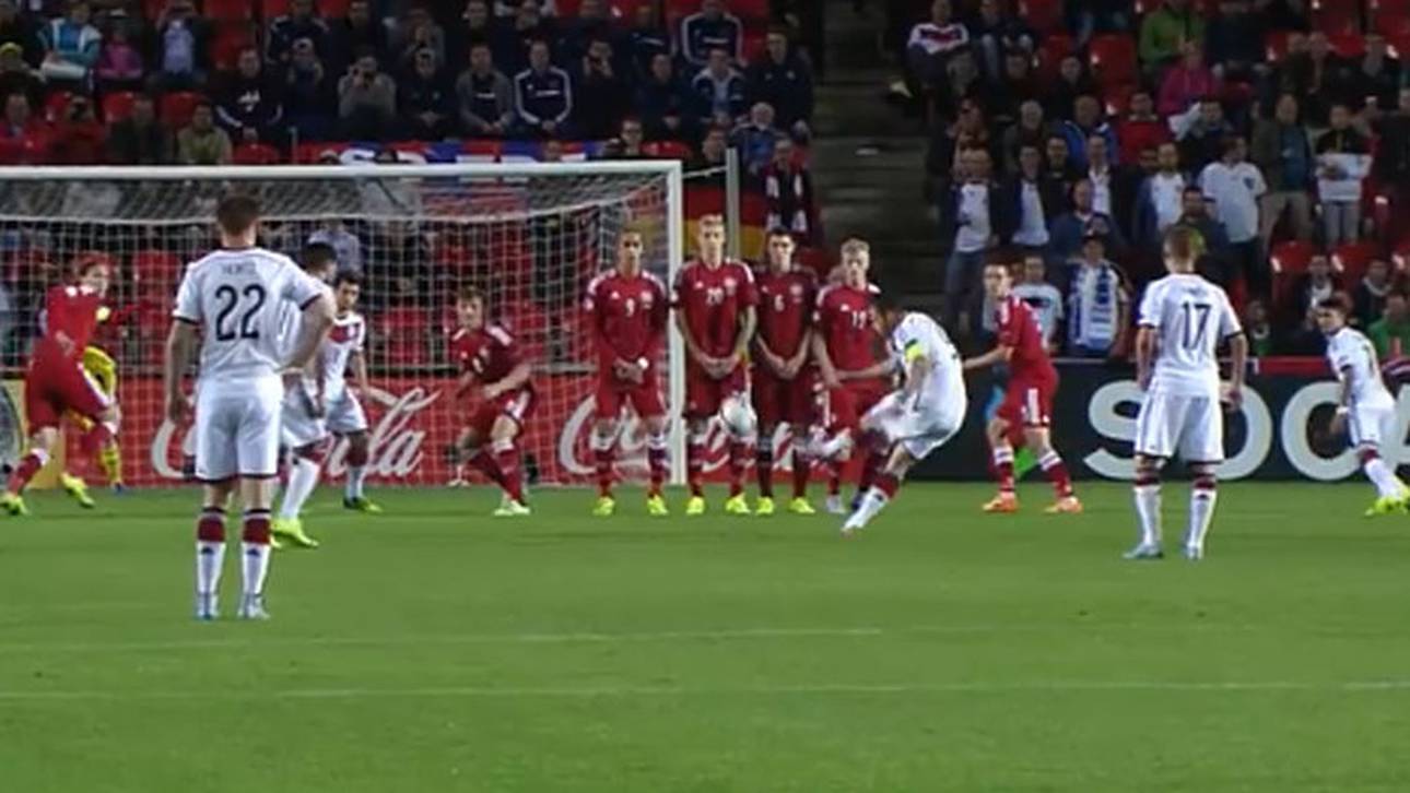 Deutsche U21 überrennt Dänemark