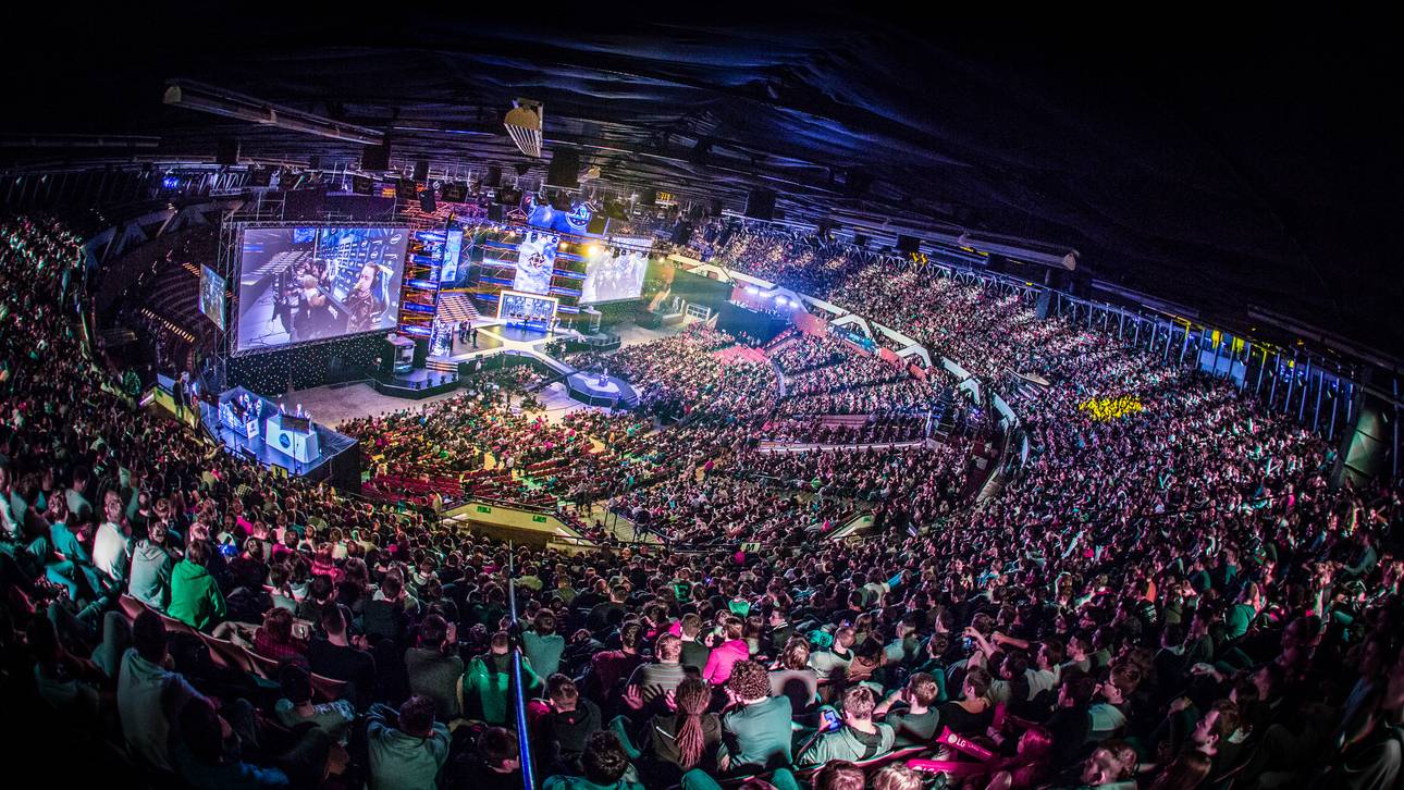 Dota 2 in Europas eSports-Tempel