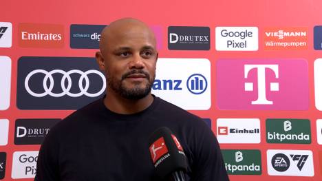 Der FC Bayern feiert mit dem 7:0 den höchsten Sieg der Vereinsgeschichte gegen den 1. FC Union Berlin. Vincent Kompany zeigt sich dementsprechend zufrieden.