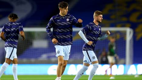 Die beiden Deutschen stehen vor ihrem Heimdebüt mit dem FC Chelsea gegen Liverpool. Werner meldet schon einmal Titel-Ansprüche an.