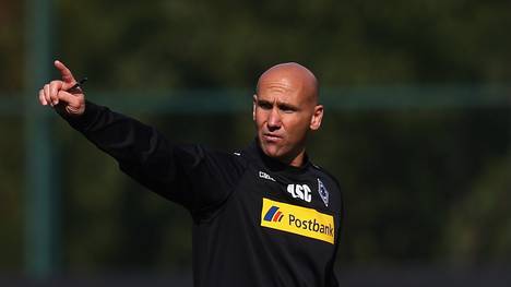 Andre Schubert weilt mit Borussia Mönchengladbach momentan im Trainingslager in Belek