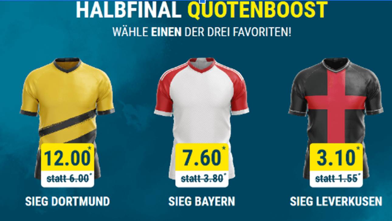 Sportwetten.de verdoppelt die Siegquote auf Leverkusen gegen die Roma