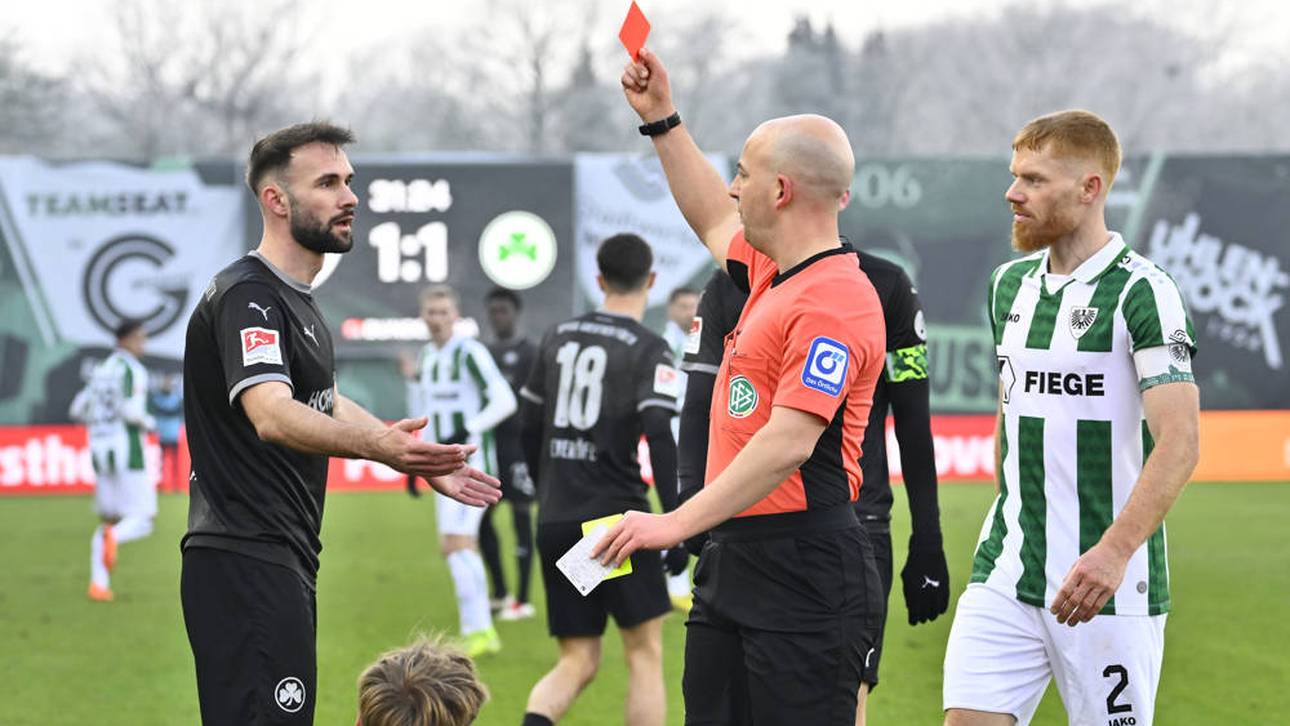 Schiri-Ärger im Kellerduell