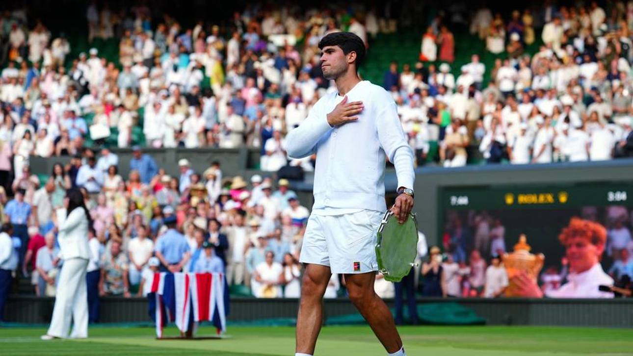 Alcaraz mit besonderem Dank