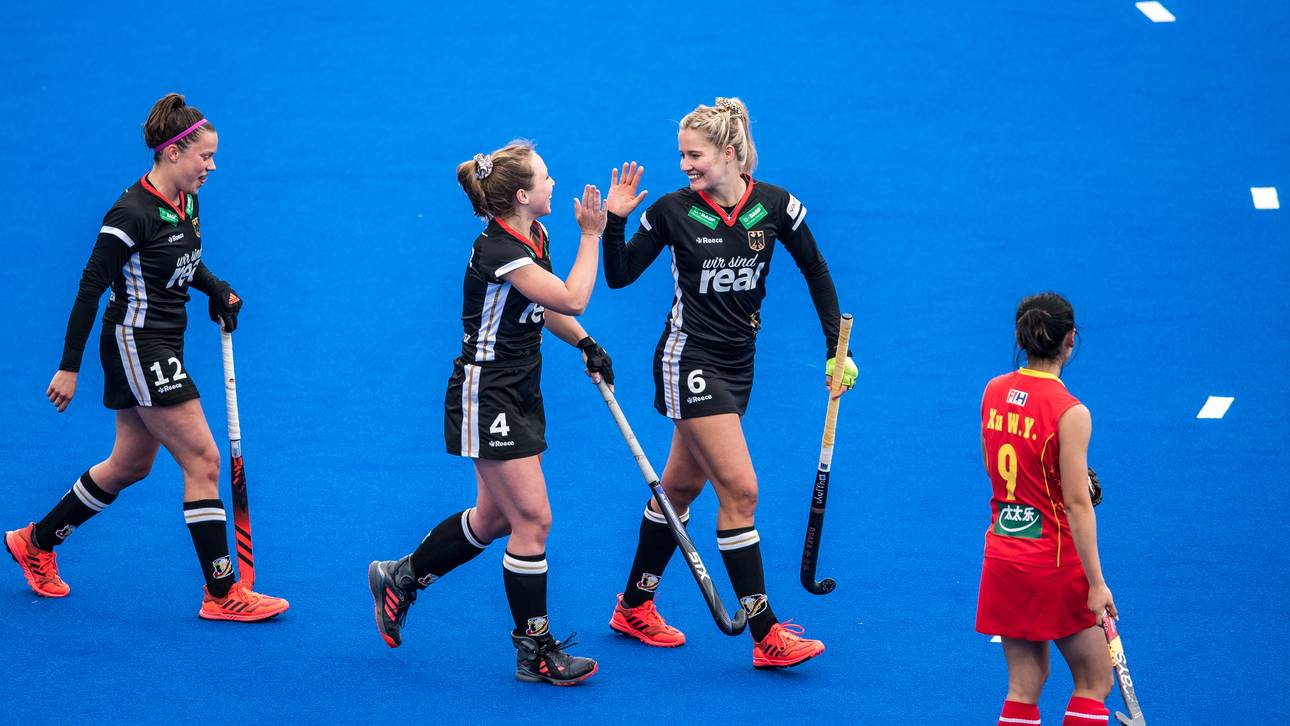 Hockey-Frauen schlagen China