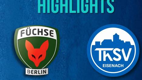 Die Highlights der Partie Füchse Berlin - ThSV Eisenach aus der Handball-Bundesliga im Video.