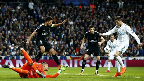 Cristiano Ronaldo erzielte sein 100. und sein 101. Tor in der Champions League für Real Madrid
