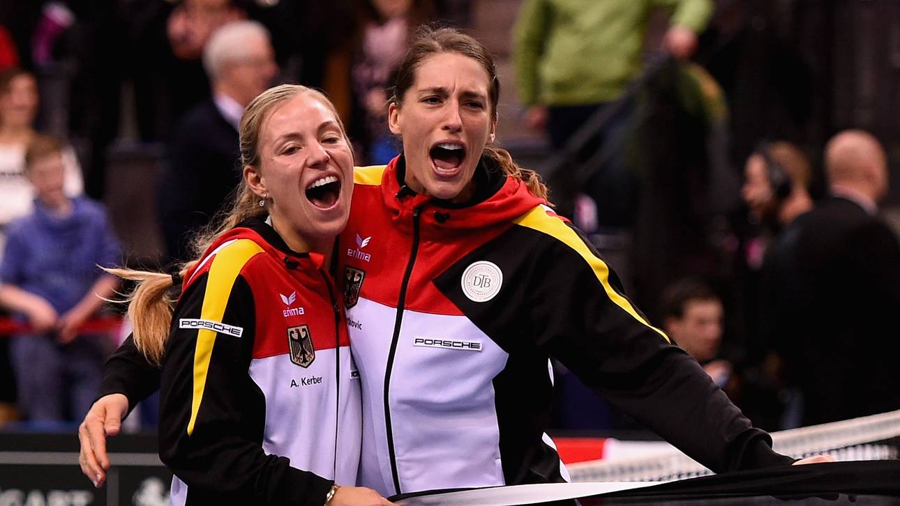 Kerber/Petkovic im Doppel-Finale