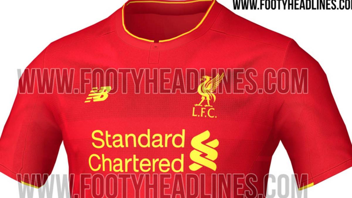 Das neue Trikot des FC Liverpool kommt klassich daher: Traditionell in Rot und ohne allzu ausgeprägte Designelemente