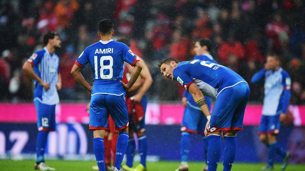 Hoffenheim bleibt nach diesem Spiel nichts außer jede Menge nasser Wäsche