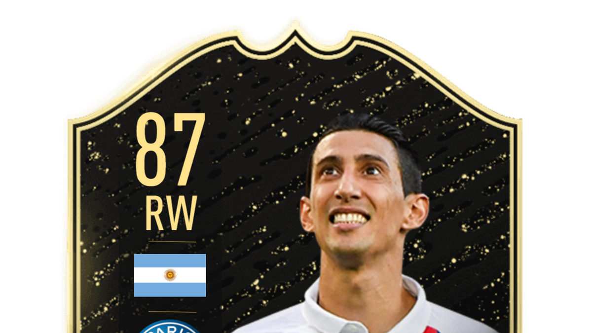 Ángel Di María (Paris Saint-Germain), Rechter Flügel: 87 (+1);
Basis-Karte Gold Rare: 86