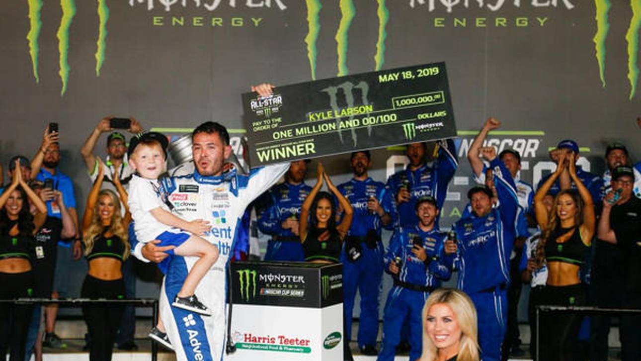 Larson gewinnt  All-Star-Race 2019