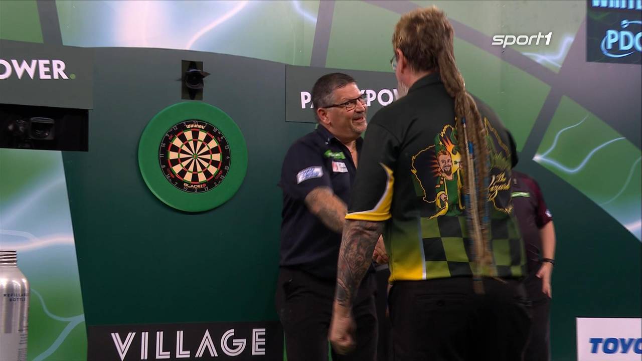 Darts WM 2024: Gala im Duell der Ikonen! Anderson verzaubert den Wizard