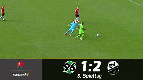 Die Premiere von Sandhausen-Trainer Alois Schwartz ist geglückt. Dem SVS gelingt in Hannover ein Befreiungsschlag. Auch H96-Keeper Zieler hatte daran seinen Anteil.
