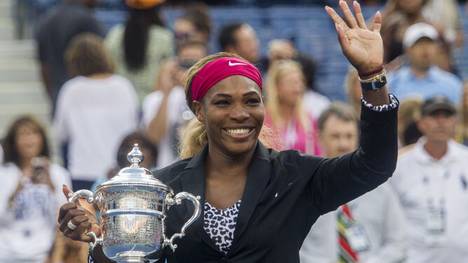  Serena Williams gewann die US Open zuletzt 2014
