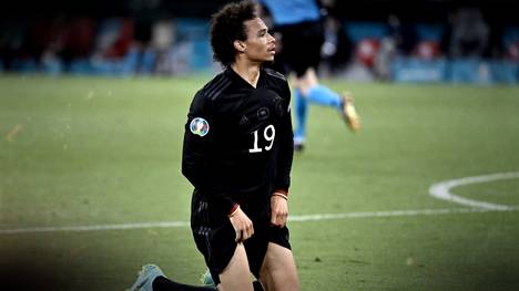 Leroy Sané zeigt gegen Ungarn eine schwache Leistung. Die EM verläuft für ihn bisher sehr enttäuschend. 