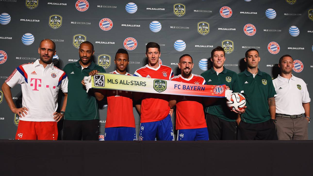 Der FC Bayern München auf der USA-Reise im Sommer 2014