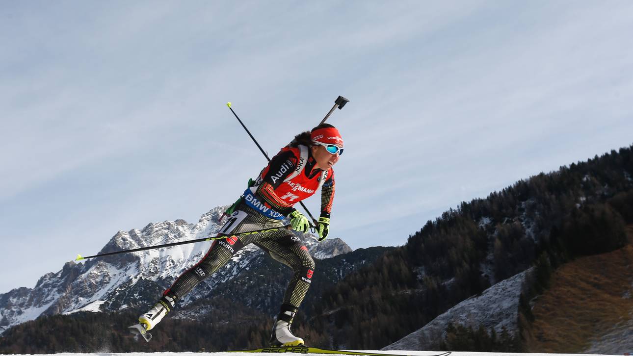 Deutsche Biathletinnen feiern erneut