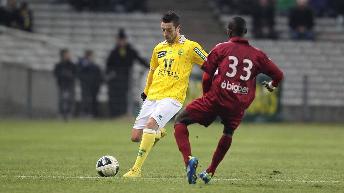 Sadio Mané (r.) im Trikot des FC Metz