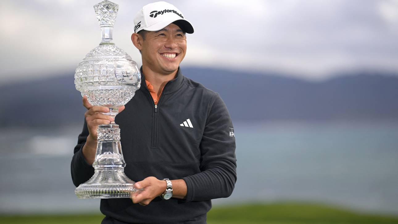 Golf: Morikawa gewinnt in Pebble Beach
