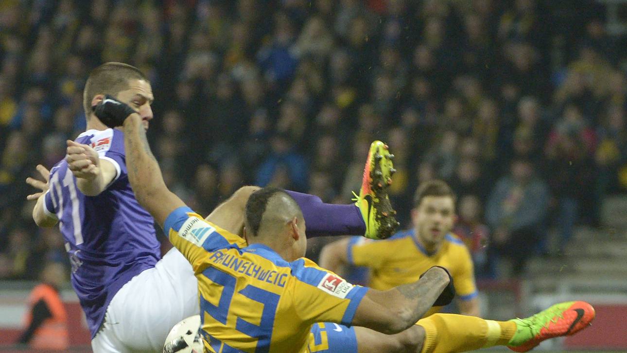 Braunschweig stolpert gegen Aue