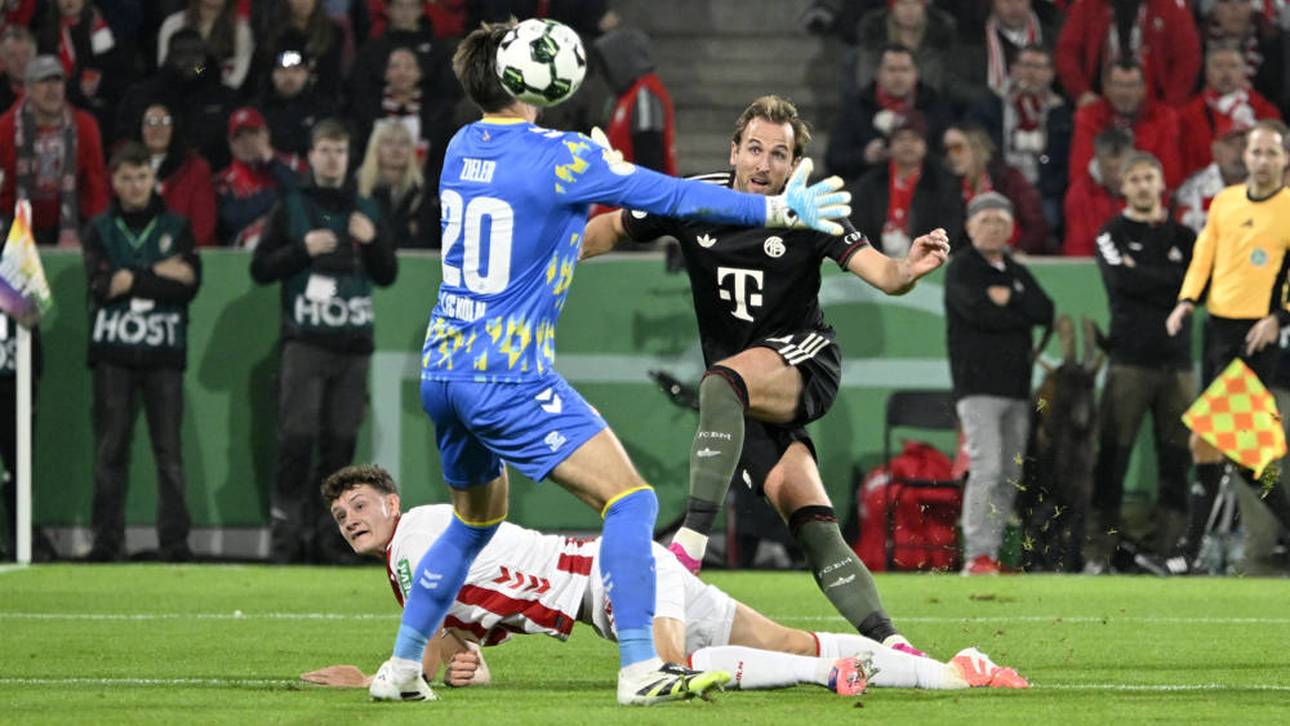 Harry Kane zwirbelt den Ball ins Tor