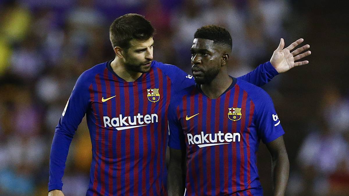 SAMUEL UMTITI: Satte 25 Millionen Euro kostete der spätere Weltmeister, als er 2016 von Olympique Lyon nach Barcelona kam. Bislang der beste Griff in der Zeit nach Puyol: Umtiti hat sich an der Seite von Eigengewächs Gerard Pique als Stammspieler etabliert