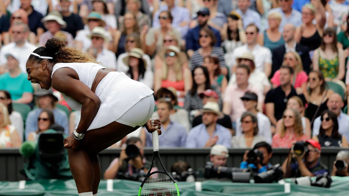 Es sollte nicht sein für Serena Williams am Tag zuvor. Die 37-Jährige verlor in Wimbledon das dritte Finale in Serie und muss weiterhin auf ihren 24. Grand-Slam-Titel warten, mit dem sie die Bestmarke der Australierin Margaret Court einstellen würde