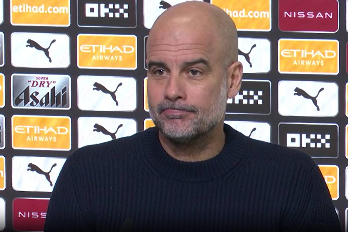 Pep Guardiola kann es wohl nicht mehr hören. Die ständigen Fragen zu möglichen City-Transfers machen den Cheftrainer wohl ziemlich pampig. Und das zeigt er in der Pressekonferenz auch.