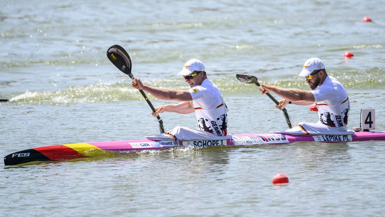 Kajak-Zweier retten WM-Bilanz