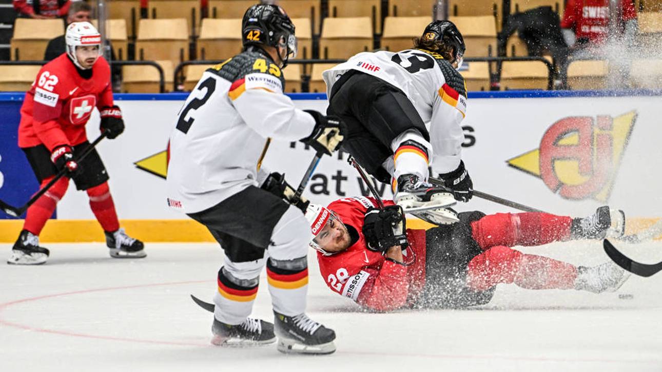 Deutschland verliert bei der Eishockey-WM gegen die Schweiz