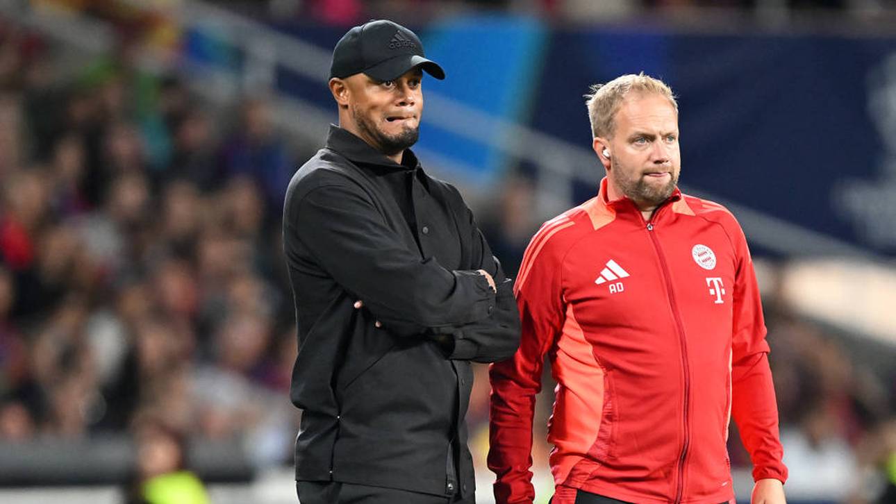 Aaron Danks (r.) kümmert sich beim FC Bayern um die Standards