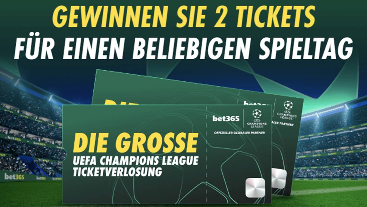 Gewinnen Sie zwei Tickets für einen beliebigen Spieltag