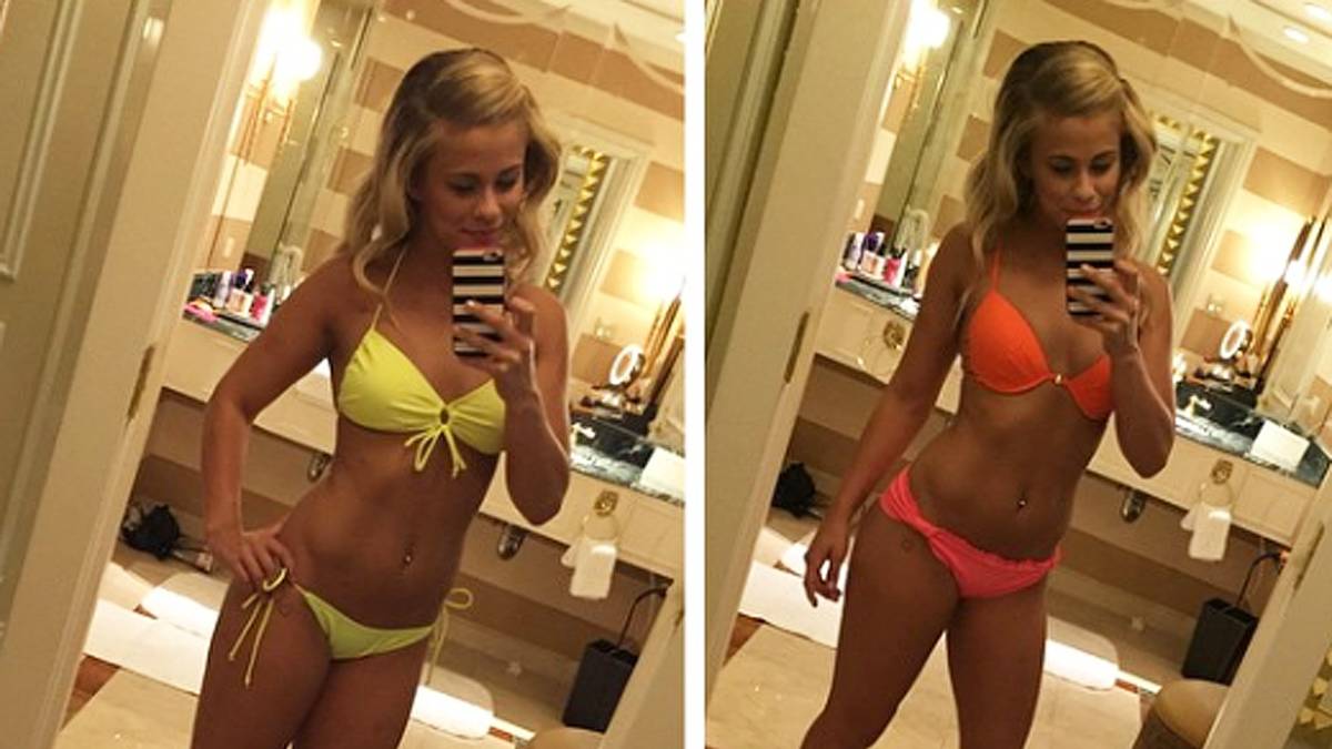 Auch die Fans werden mal um Rat gefragt, wenn es um die Farbe ihres Bikinis geht