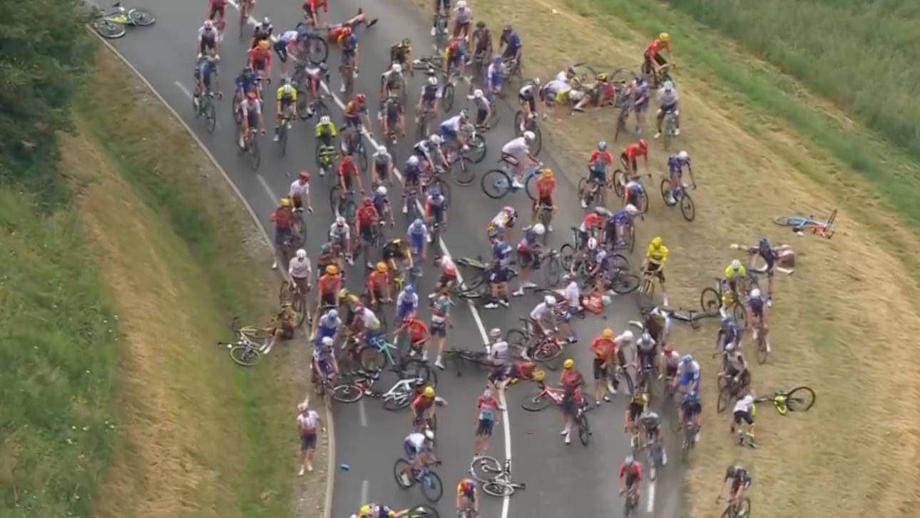 Mehrere Ausfälle nach Massensturz