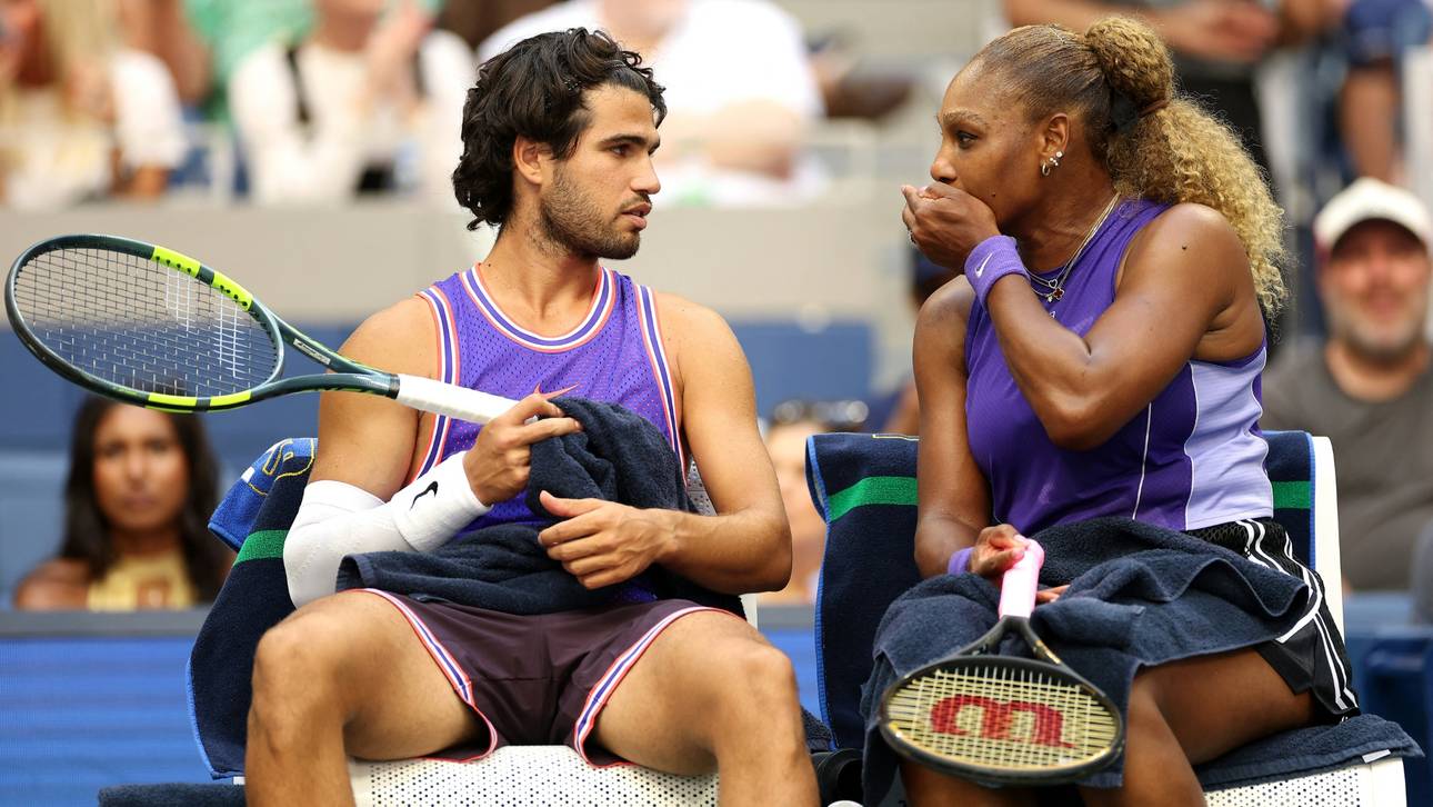 US Open: Alcaraz feiert Comeback mit Williams