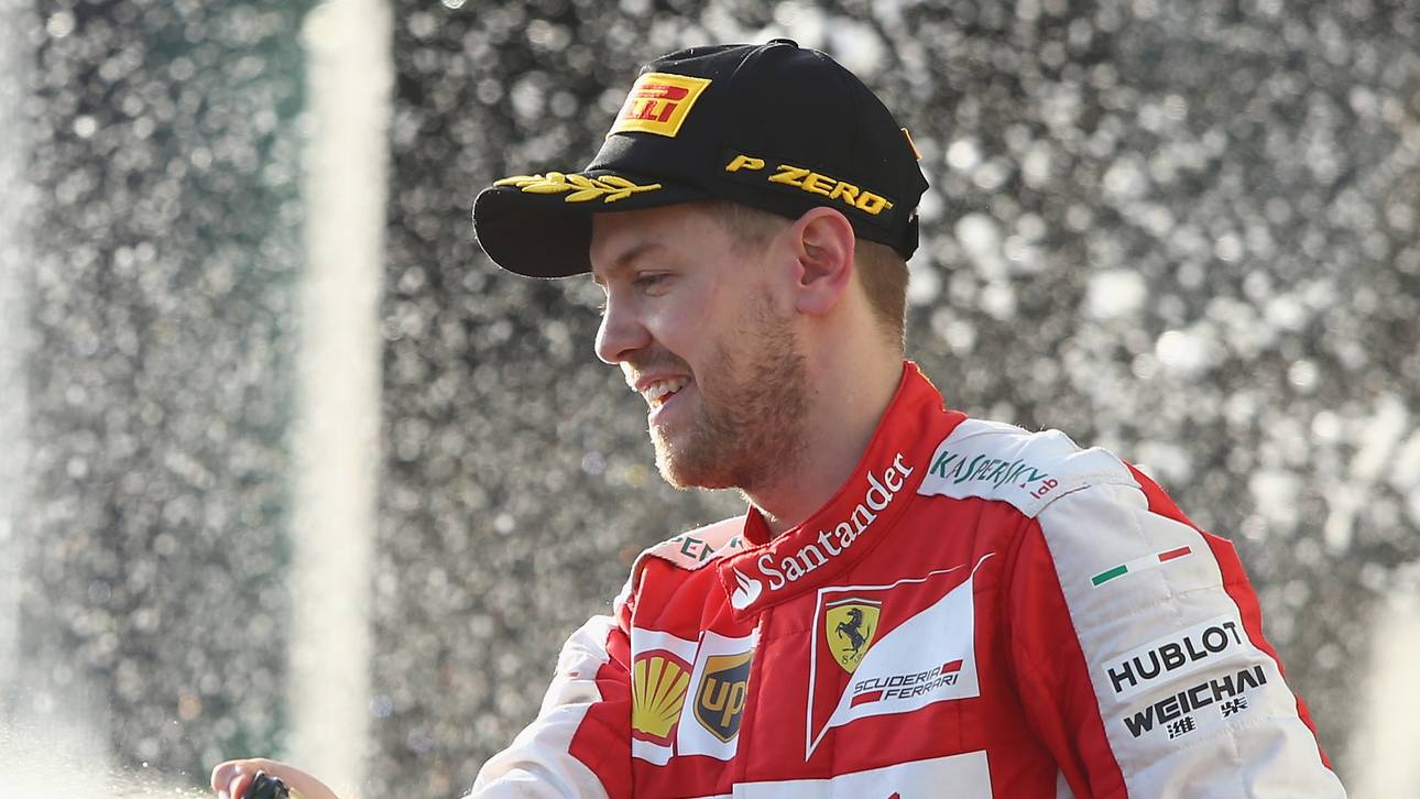 Vettel denkt an seinen „Held in Rot“