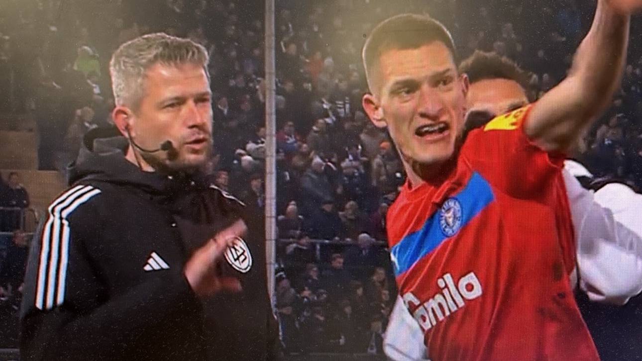 Ivan Nekic (r.) war richtig geladen