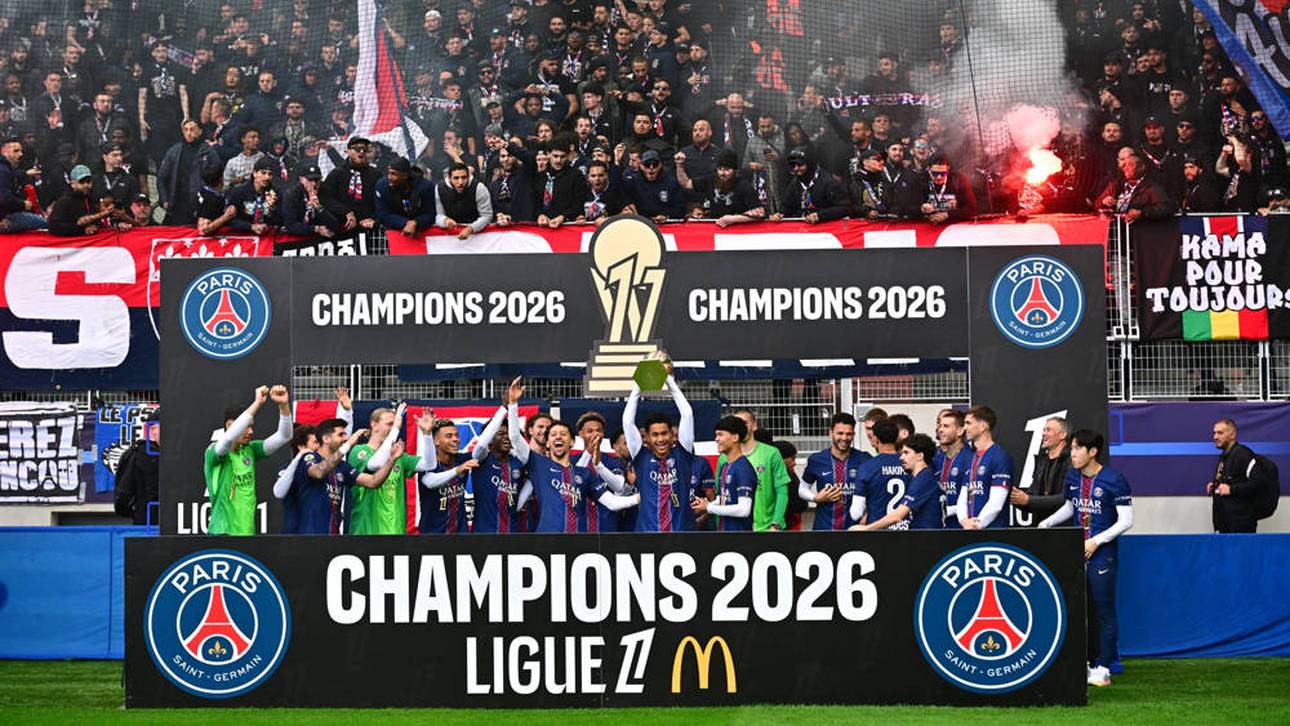 PSG-Meisterfeier wird zur Farce