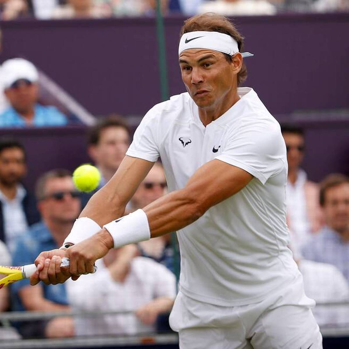 Der Grand-Slam-Rekordsieger Rafael Nadal hat kurz vor dem Start des Rasenklassikers in Wimbledon offenbar seine Fußprobleme in den Griff bekommen.