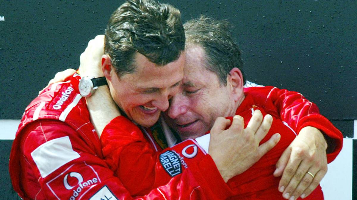 German Ferrari driver Michael Schumacher