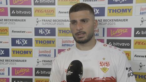 Nach der Niederlage im Supercup-Finale gegen den FC Bayern spricht Deniz Undav vom VfB Stuttgart auch über die Transfer-Thematik rund um Nick Woltemade. Der Stürmer hat dazu eine klare Meinung. 