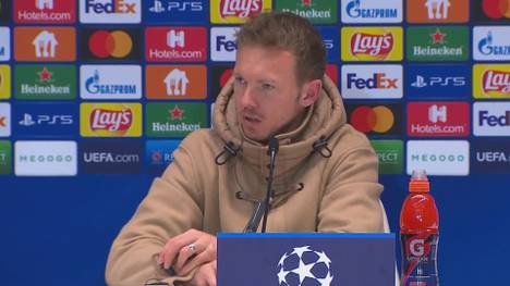 Die Abwehrarbeit beim FC Bayern bereitete zuletzt immer wieder Kopfzerbrechen. Julian Nagelsmann sieht nach dem Champions-League-Spiel gegen Kiew einen "kleinen Schritt" in die richtige Richtung.