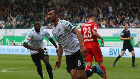 Serdar Dursun brachte Greuther Fürth gegen Düsseldorf in Führung
