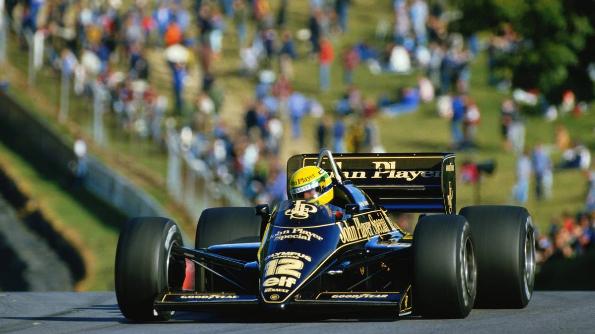 PLATZ 24: 1985 - Brands Hatch (England): Ayrton Senna, 1:07.169 Minuten